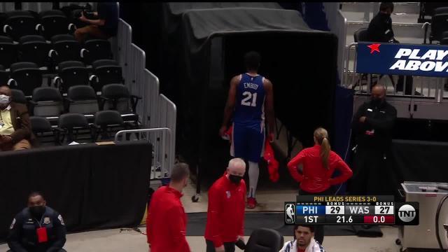 篮球比分-恩比德伤退令76人横扫失败 奇才祭出砍西蒙斯奇招